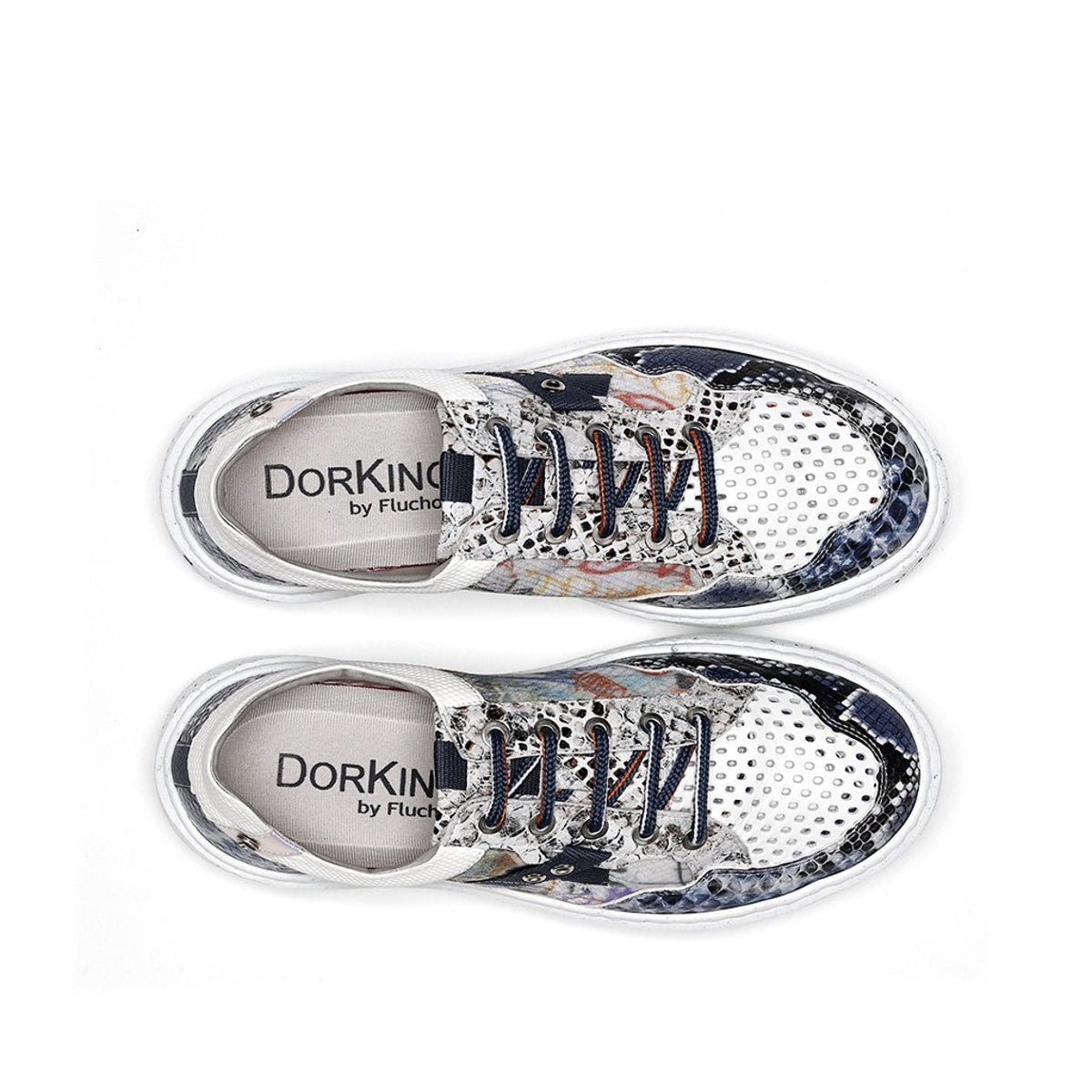 Fluchos Dorking Trozos D8751 basket bleue femme 38 EVA
