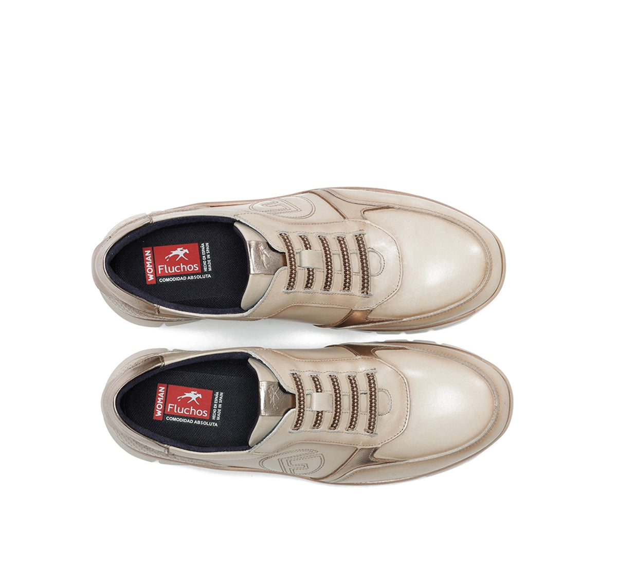 Fluchos Union F2074 basket blanc femme confort