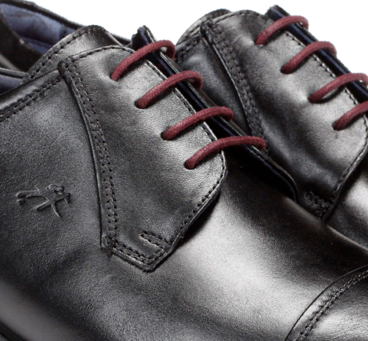 Fluchos Heracles 8412 chaussure homme noire cuir