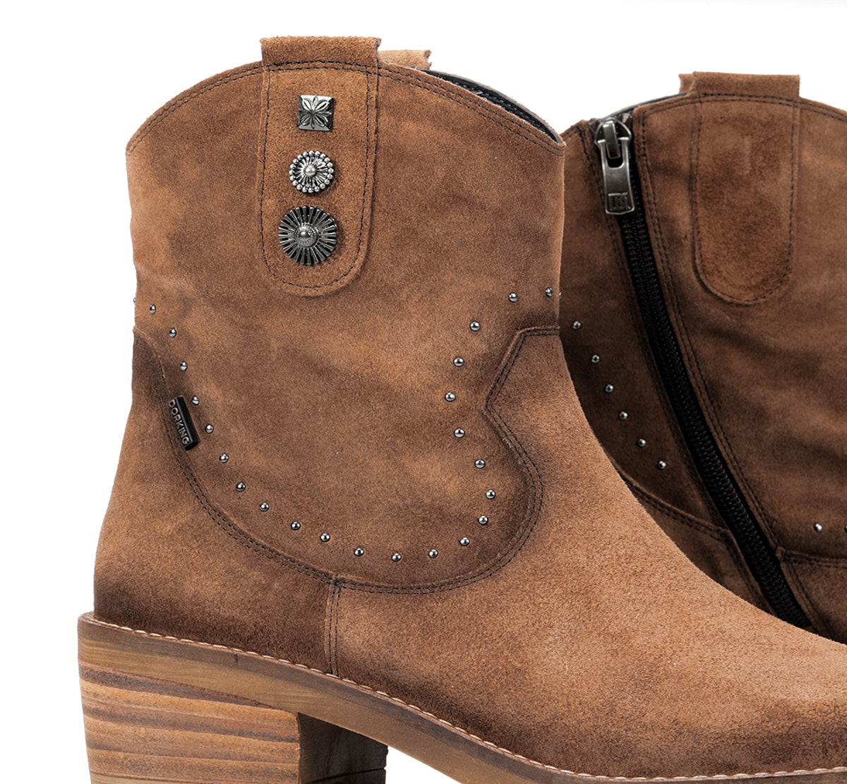 Dorking by Fluchos Layla D9549 bottines marron femme