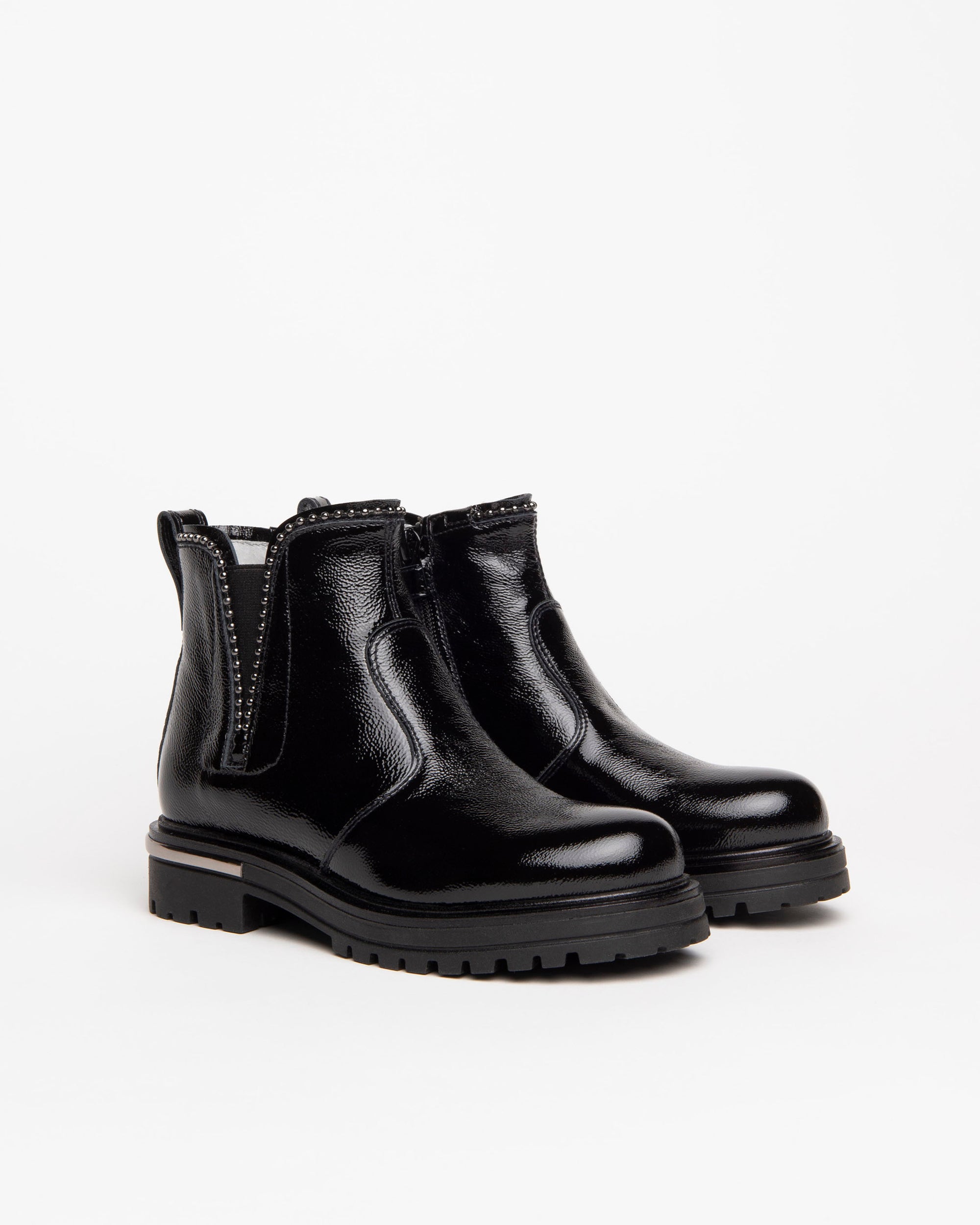 Nero Giardini bottines vernis fille Chelsea hiver