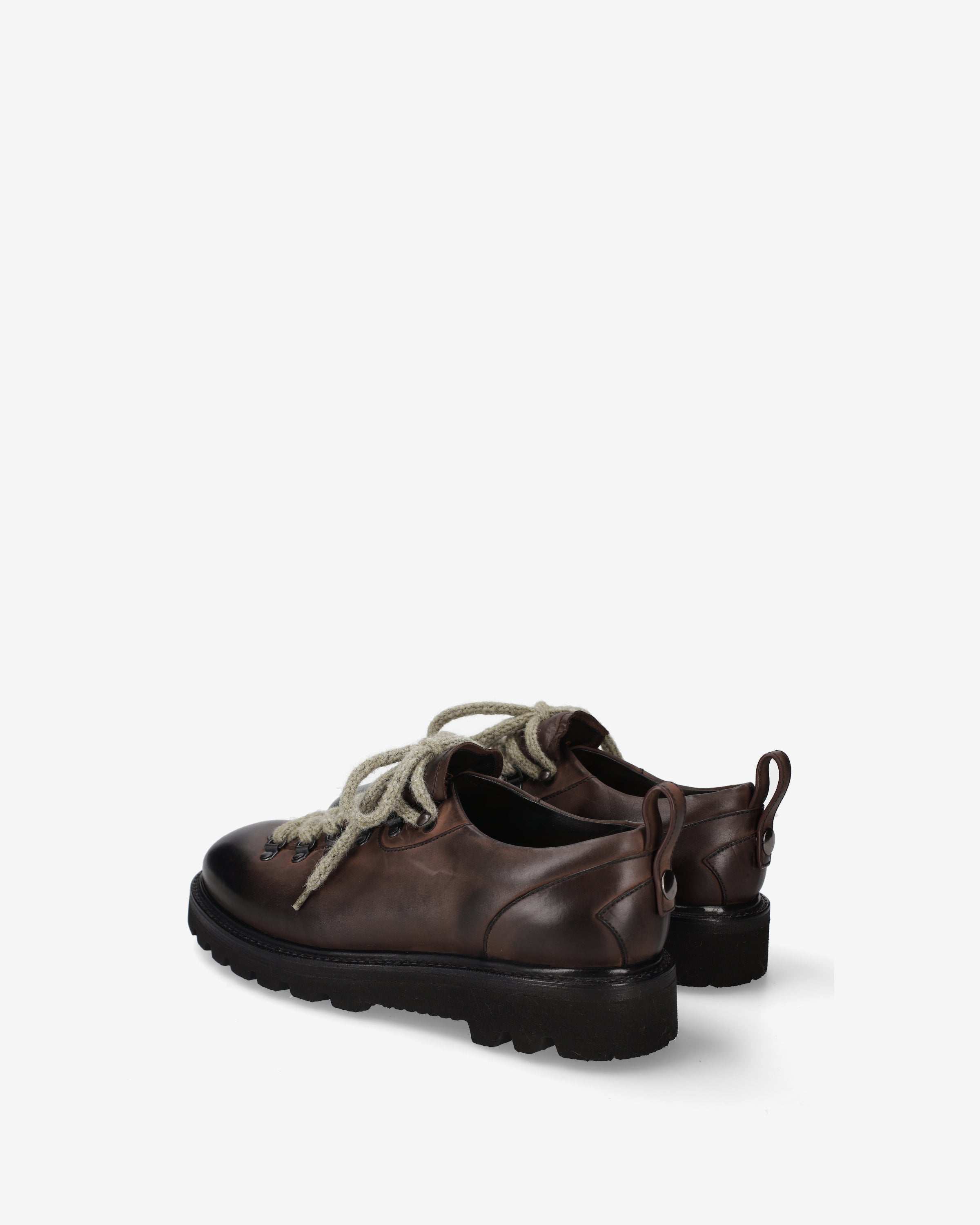Premiata Mountain Brush derby cuir semelle crantée taille 9