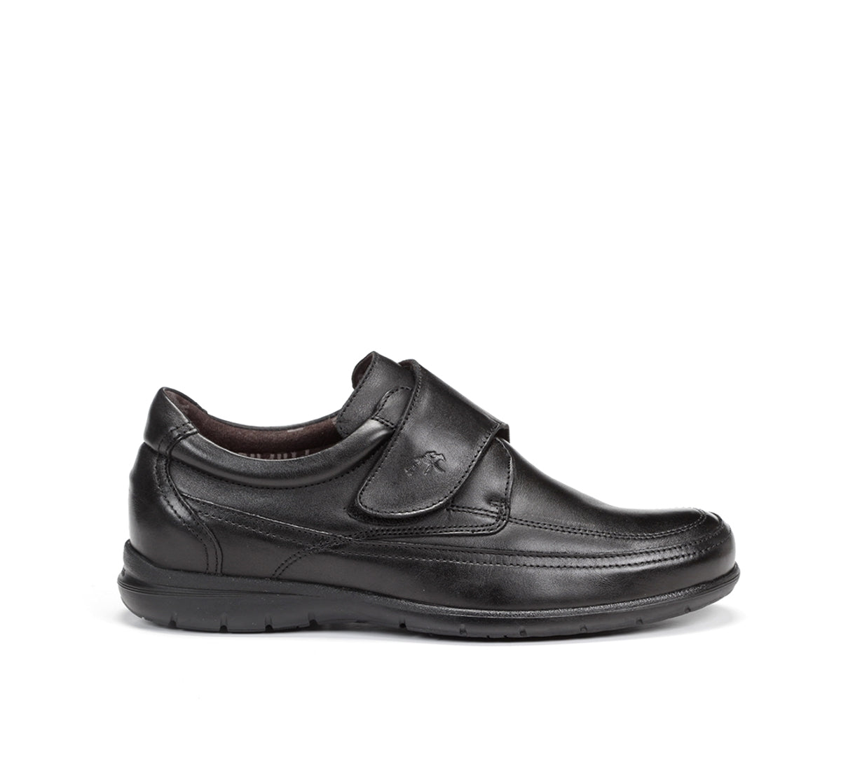 Fluchos Luca 8782 chaussures homme noir cuir amorti