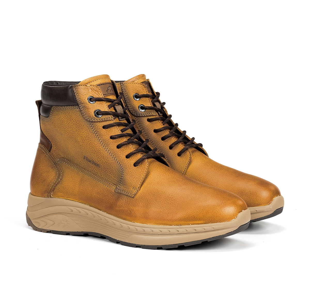 Fluchos Ryder F2292 botte homme jaune lacets hiver
