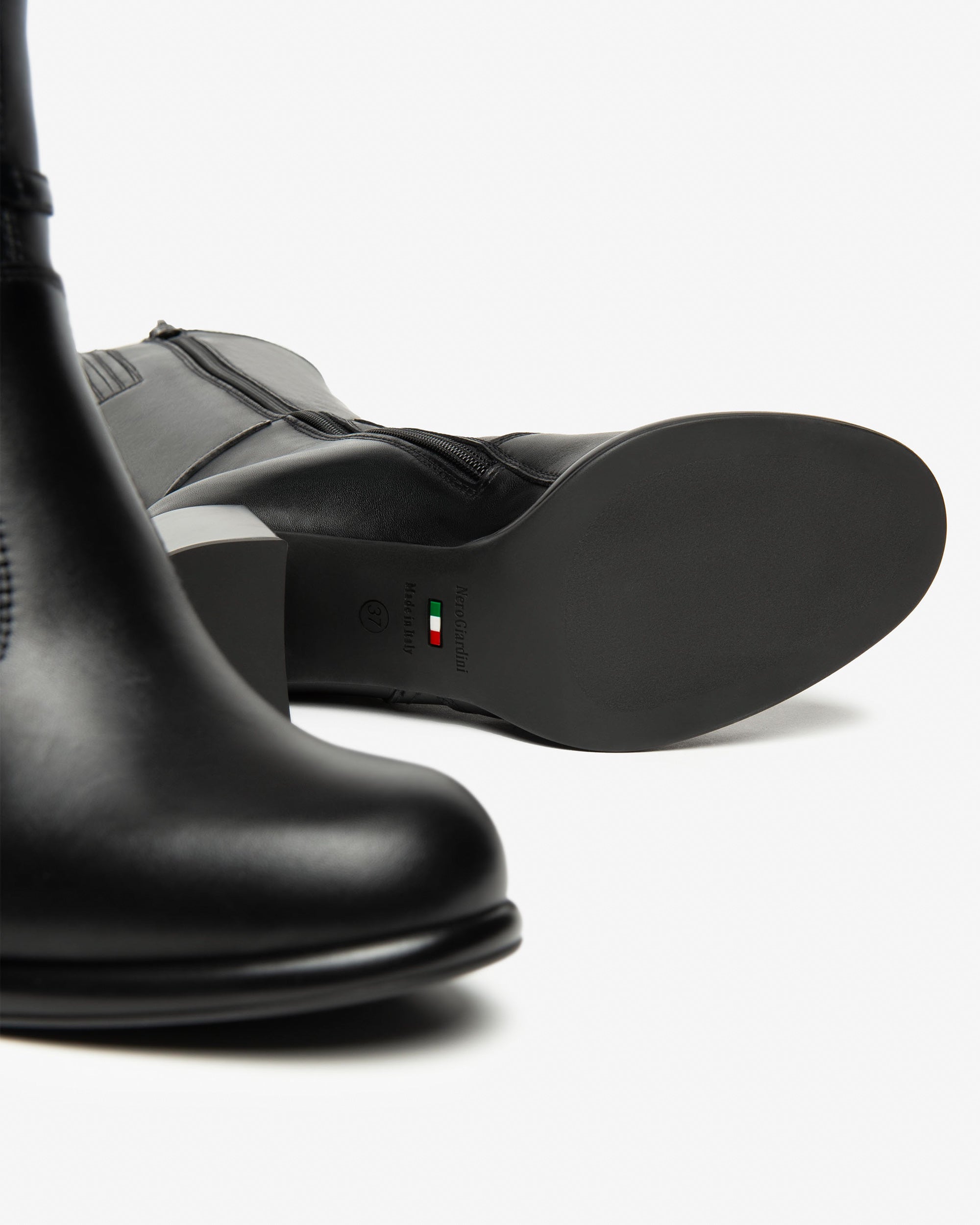 Nero Giardini Boots Bottes Cuir Femme Confort