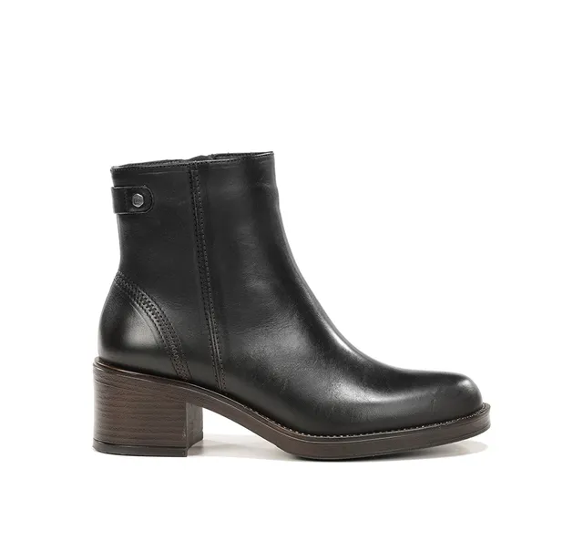 Dorking by Fluchos Linet D9802 bottines noires femme cuir