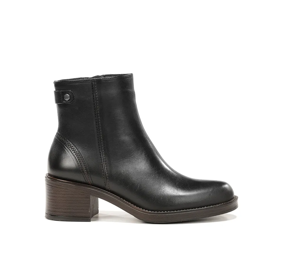 Dorking by Fluchos Linet D9802 bottines noires femme cuir