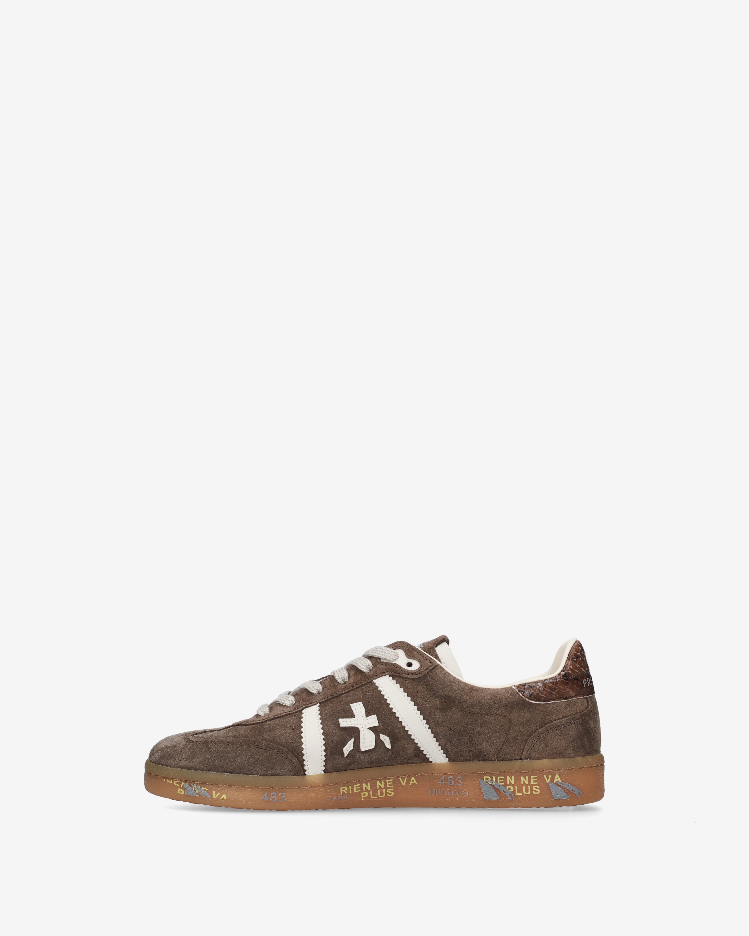 Premiata Bonnied 8576 baskets femme daim taupe