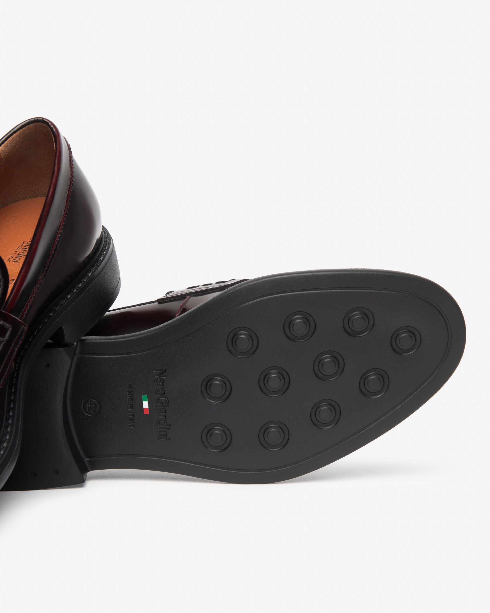 Nero Giardini Loafers mocassins cuir homme penny cousu main