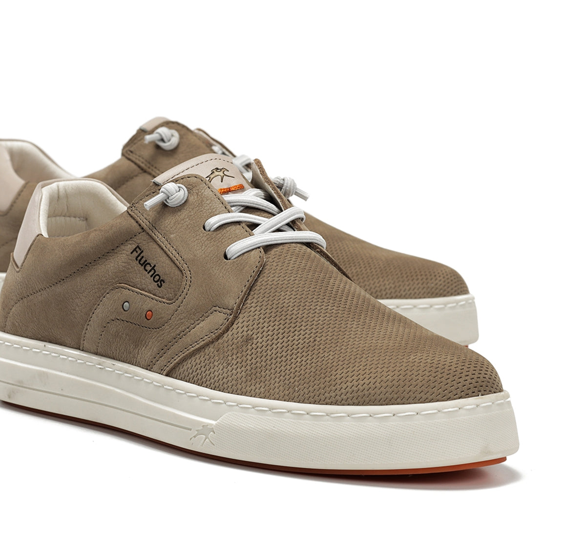 Fluchos Nemo F2366 chaussure taupe homme slip-on
