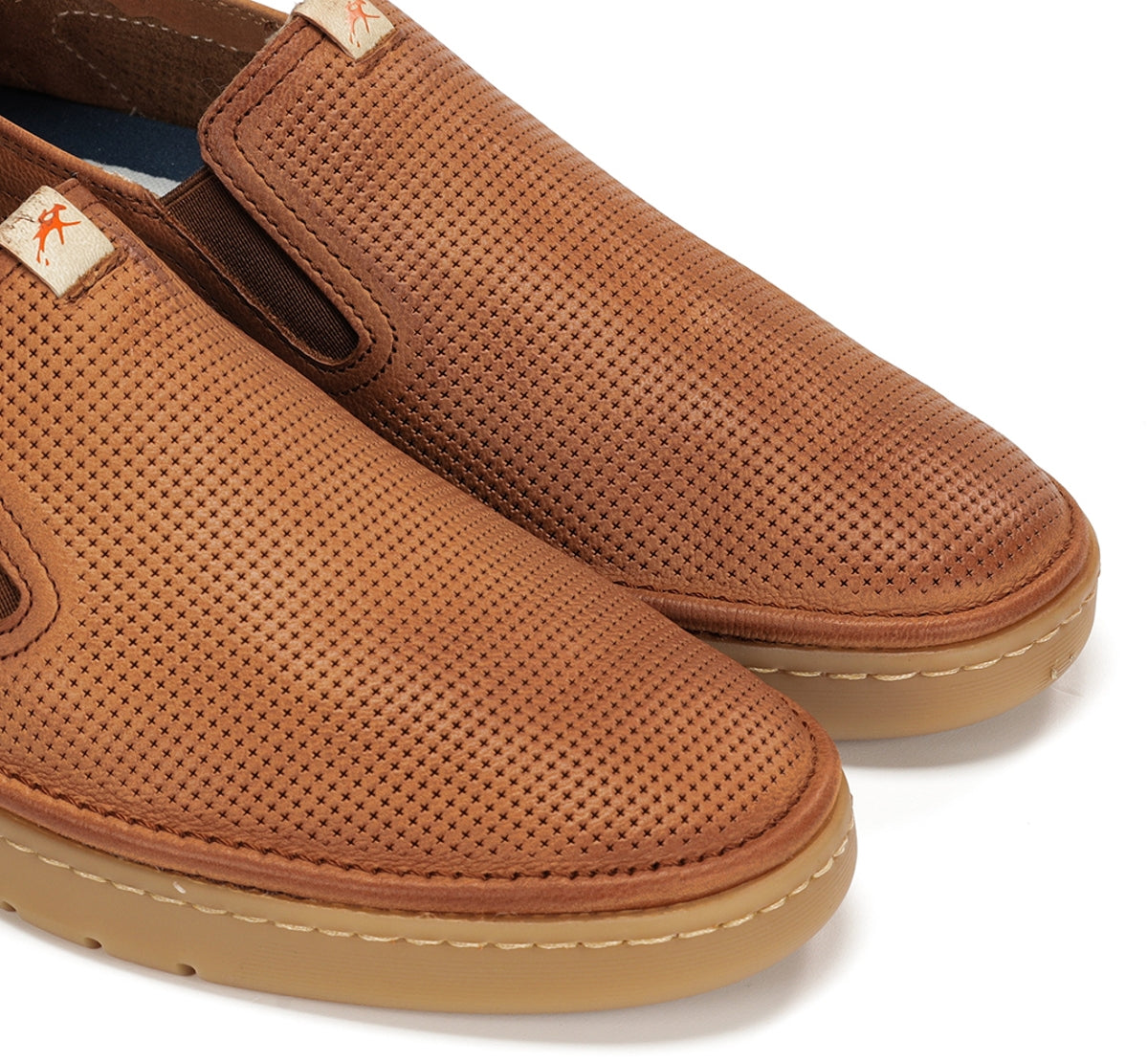 Fluchos Leo F1946 baskets slip on marron homme