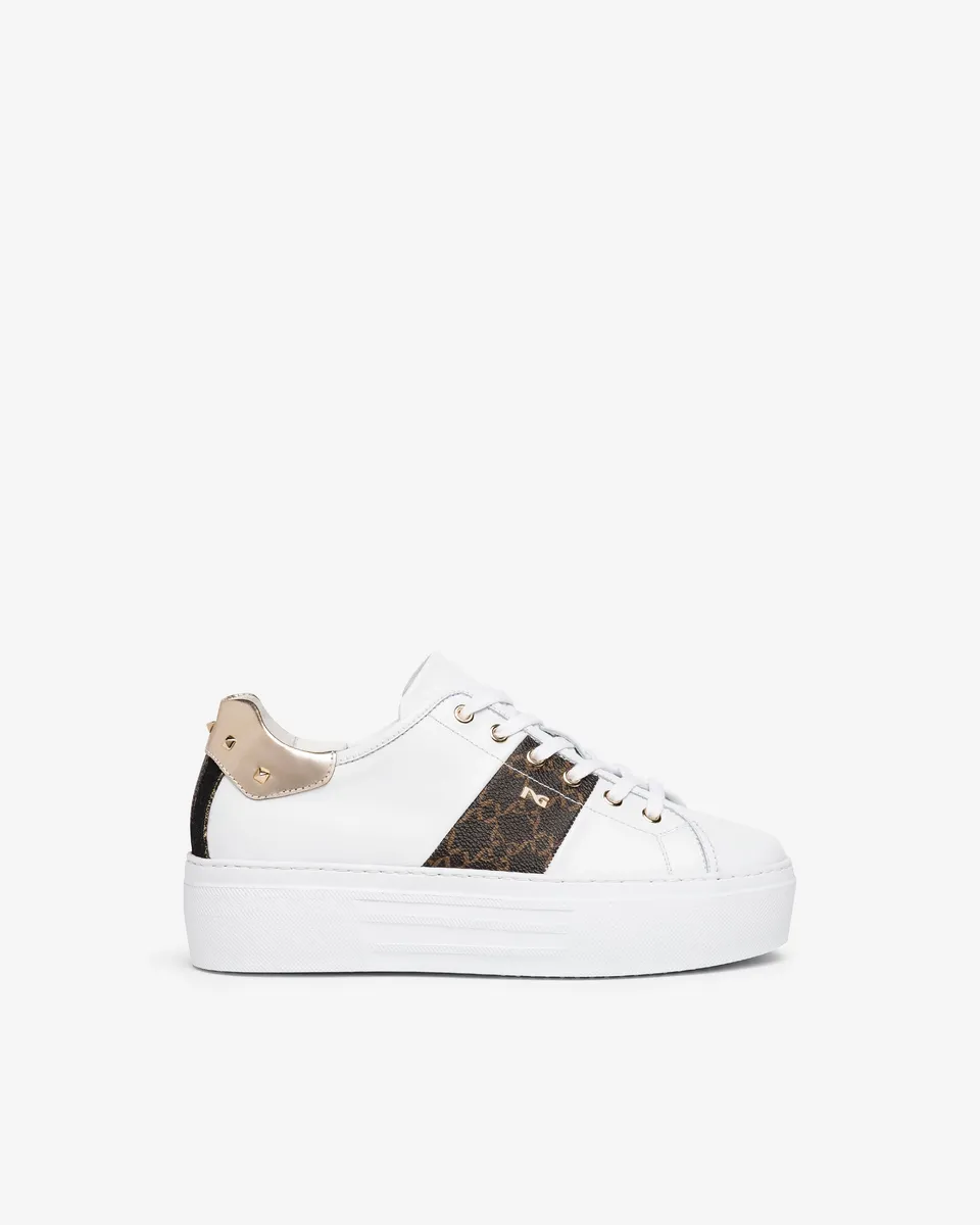 Nero Giardini Sneakers baskets cuir femme confort