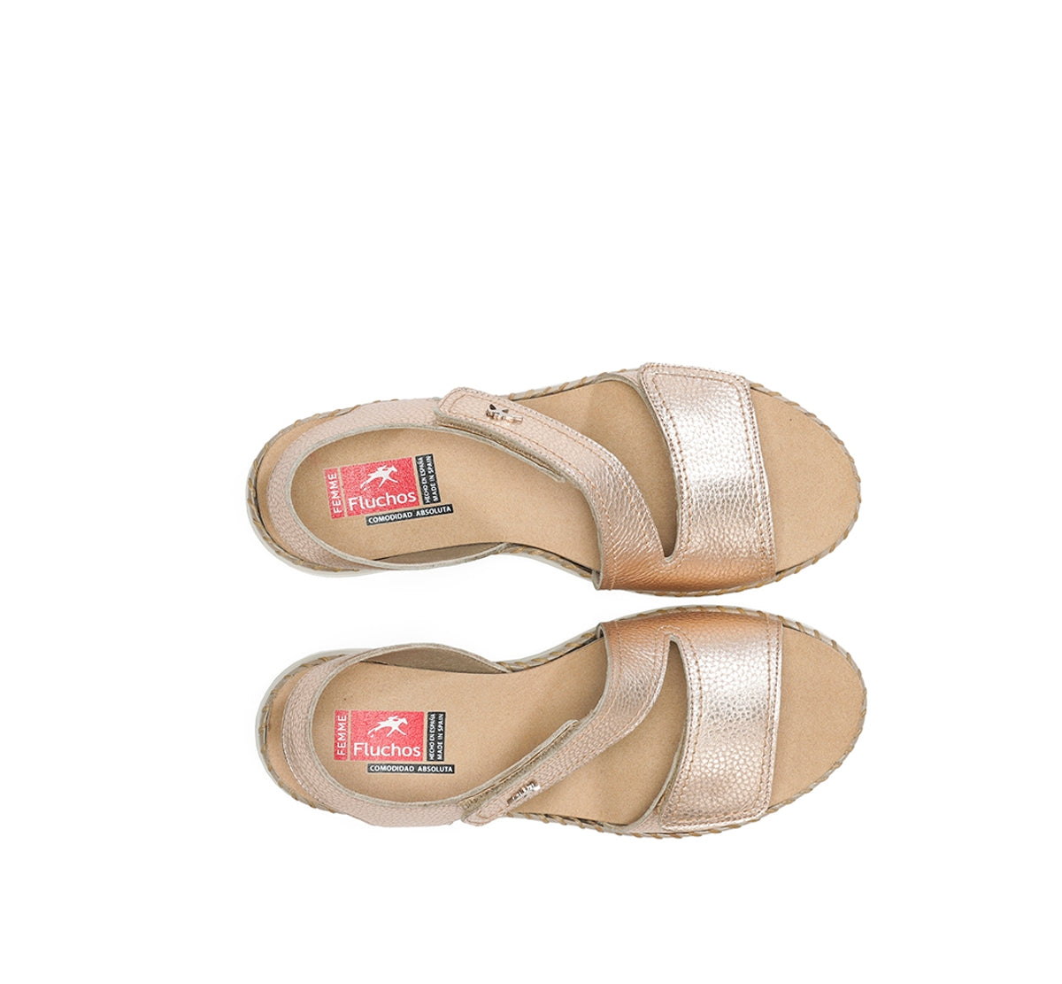 Fluchos Leza F2137 sandales doré femme légères