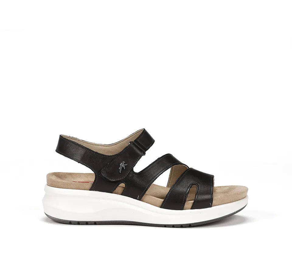 Fluchos Yagon F1478 sandale noire femme confort