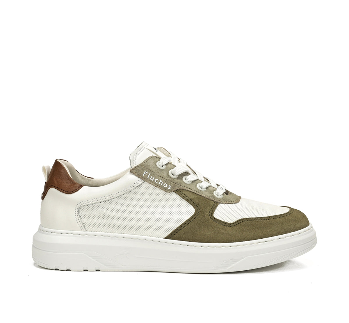 Fluchos Deportivos Boston F1970 baskets homme vertes