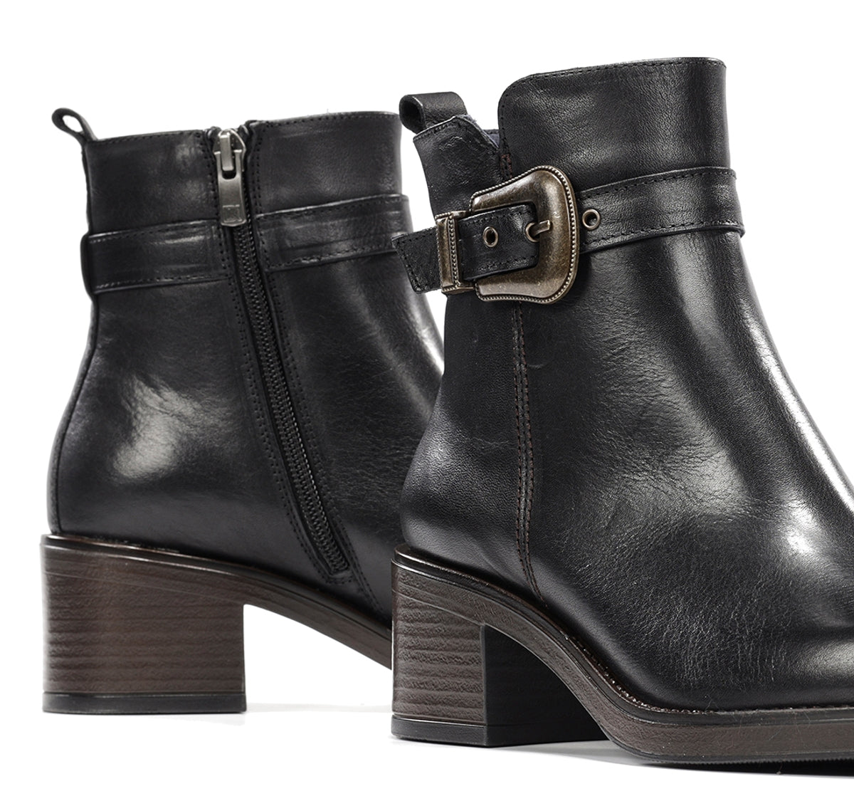 Dorking Linet D9801 Bottines Femme Noir Cuir