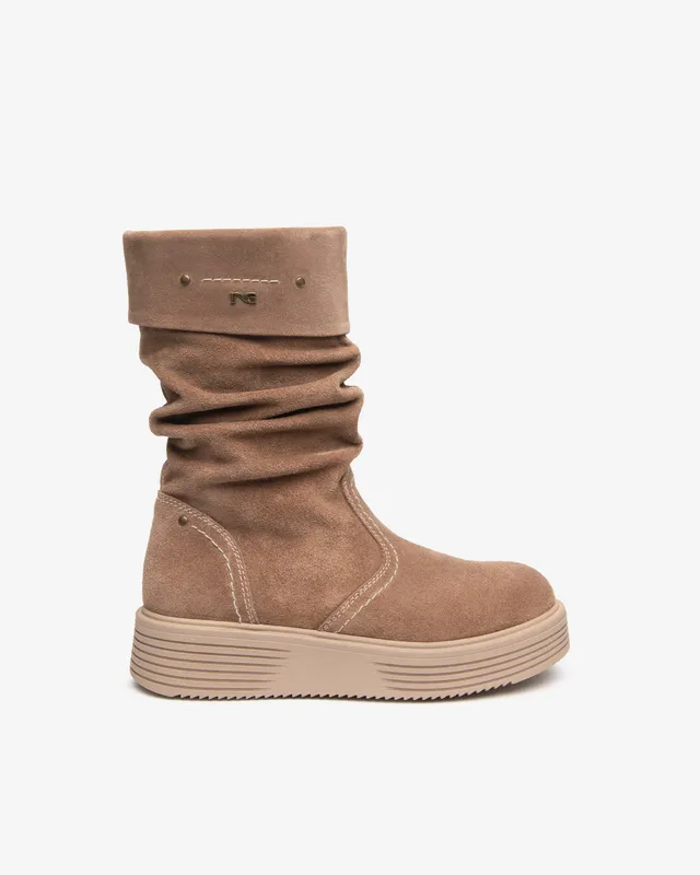 Nero Giardini Boots bottines daim fille zip