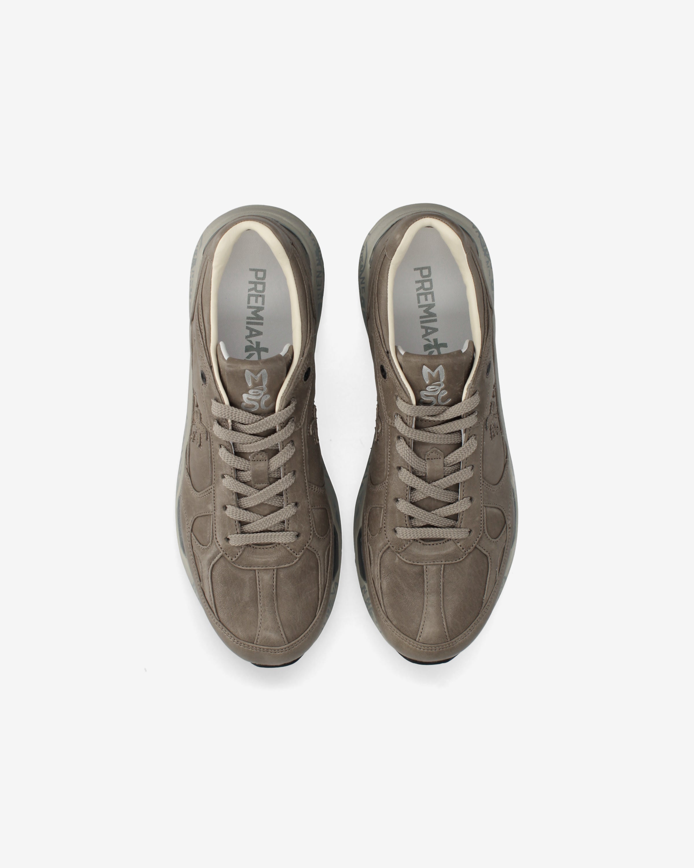 Premiata Mase25 8419 baskets taupe cuir pointure 34-47