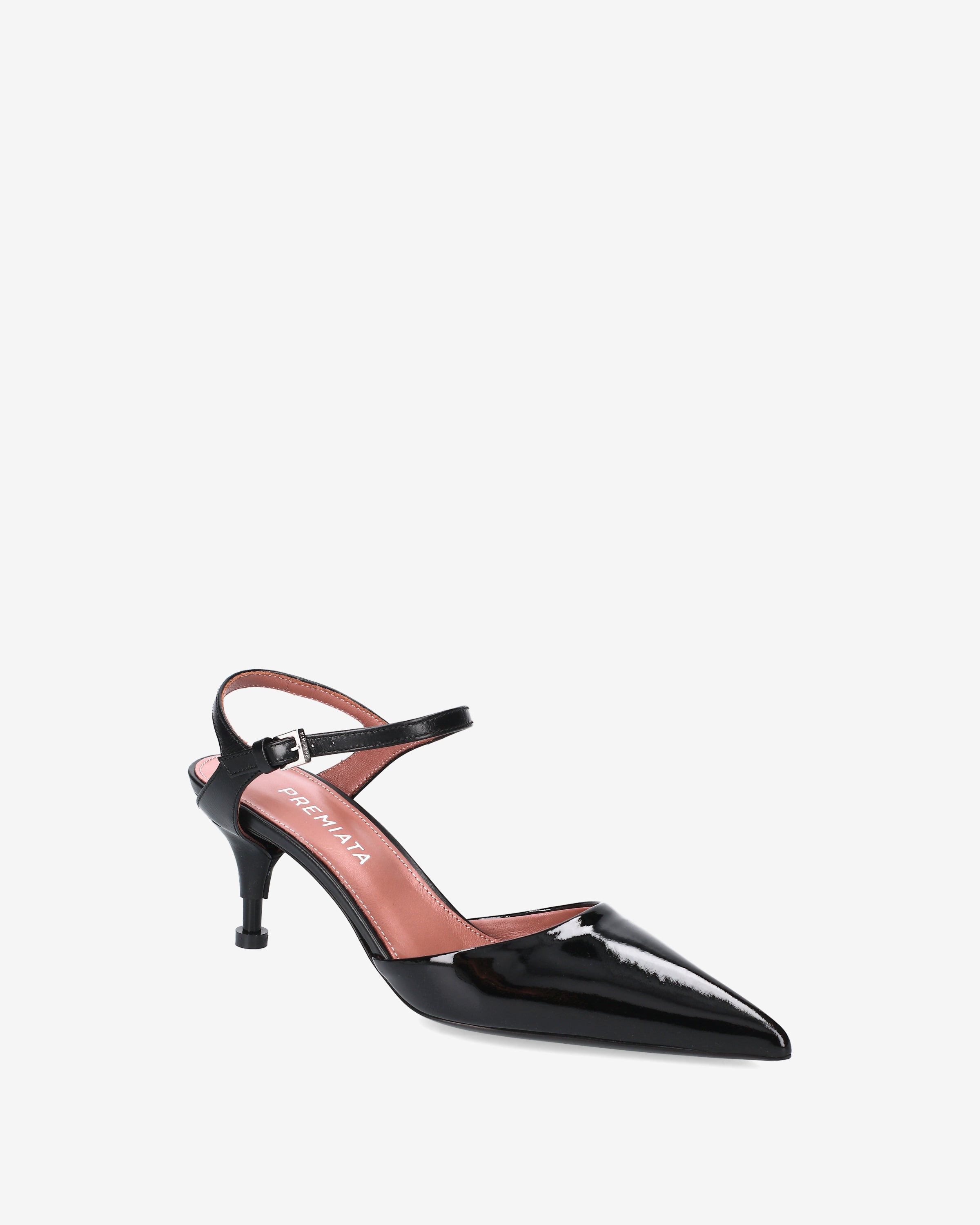 Premiata Essential Black escarpins slingback noirs