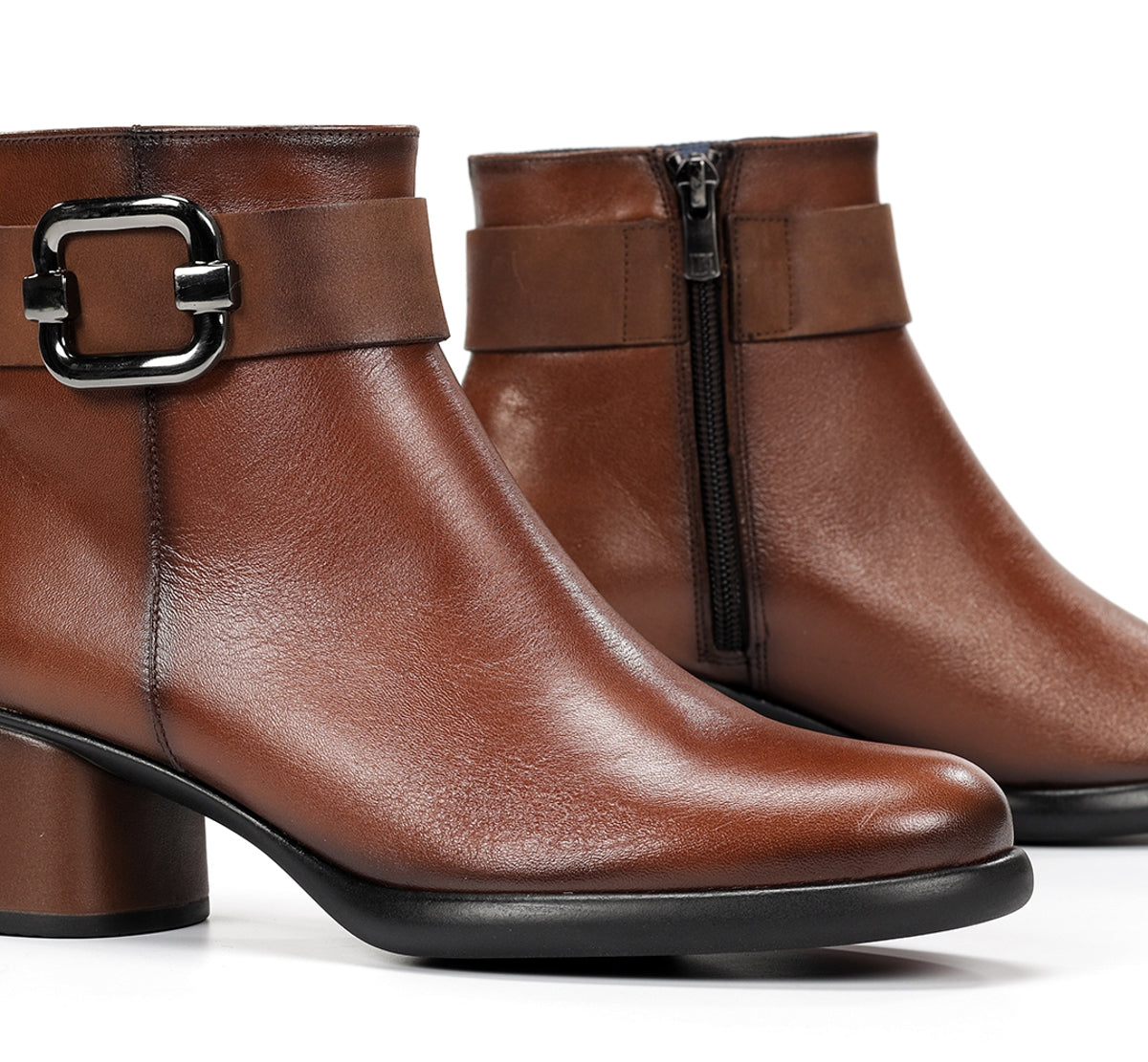 Fluchos Dorking Macy D9369 bottine femme marron talon