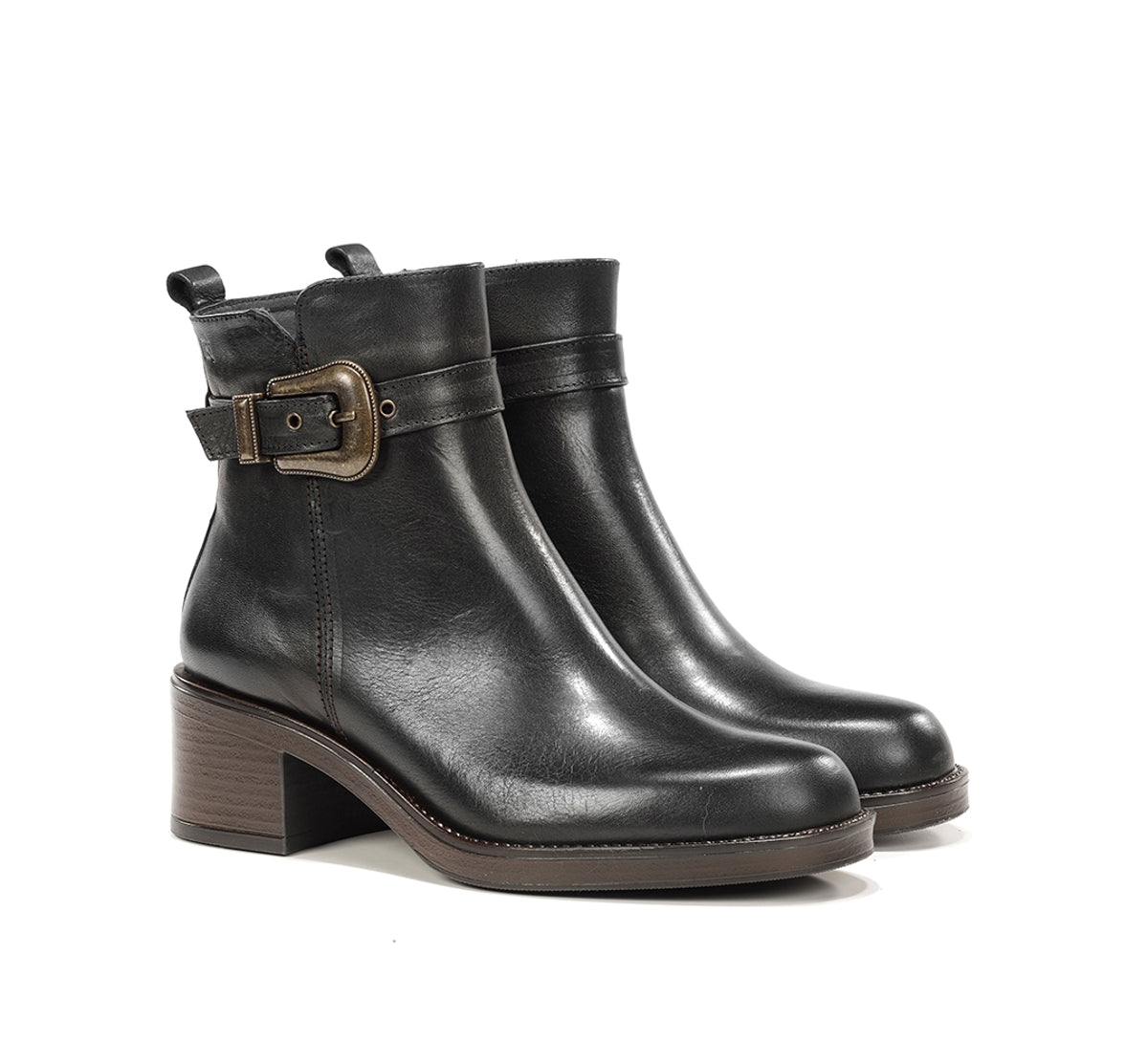 Dorking Linet D9801 Bottines Femme Noir Cuir