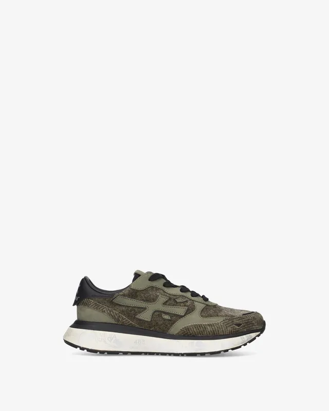Premiata Lauryn 8550 sneakers vert olive femme