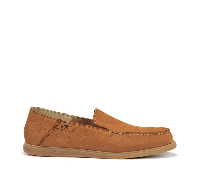 Fluchos Tribal F2193 mocassin marron cuir homme