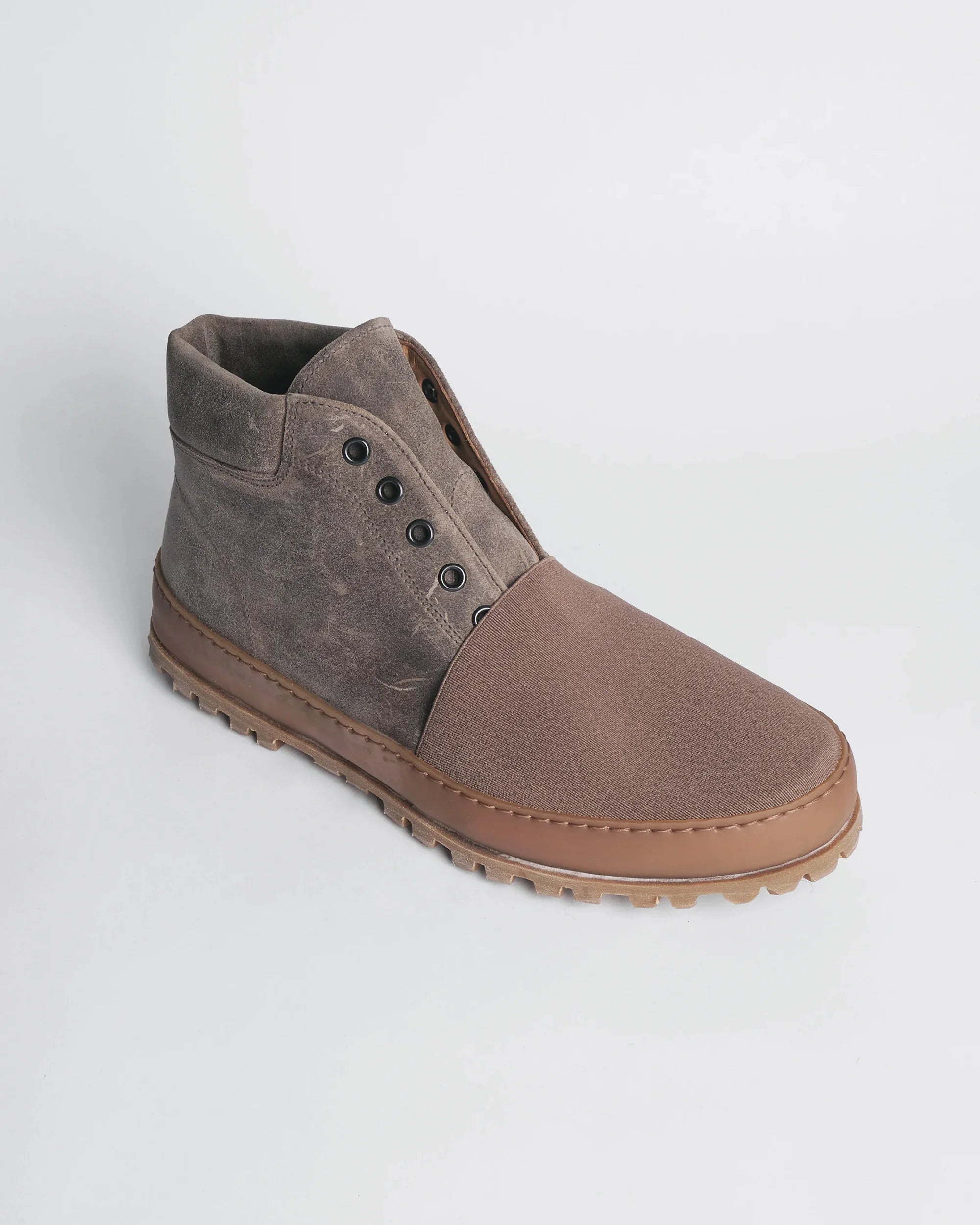 Premiata 009 boots homme daim sans lacets