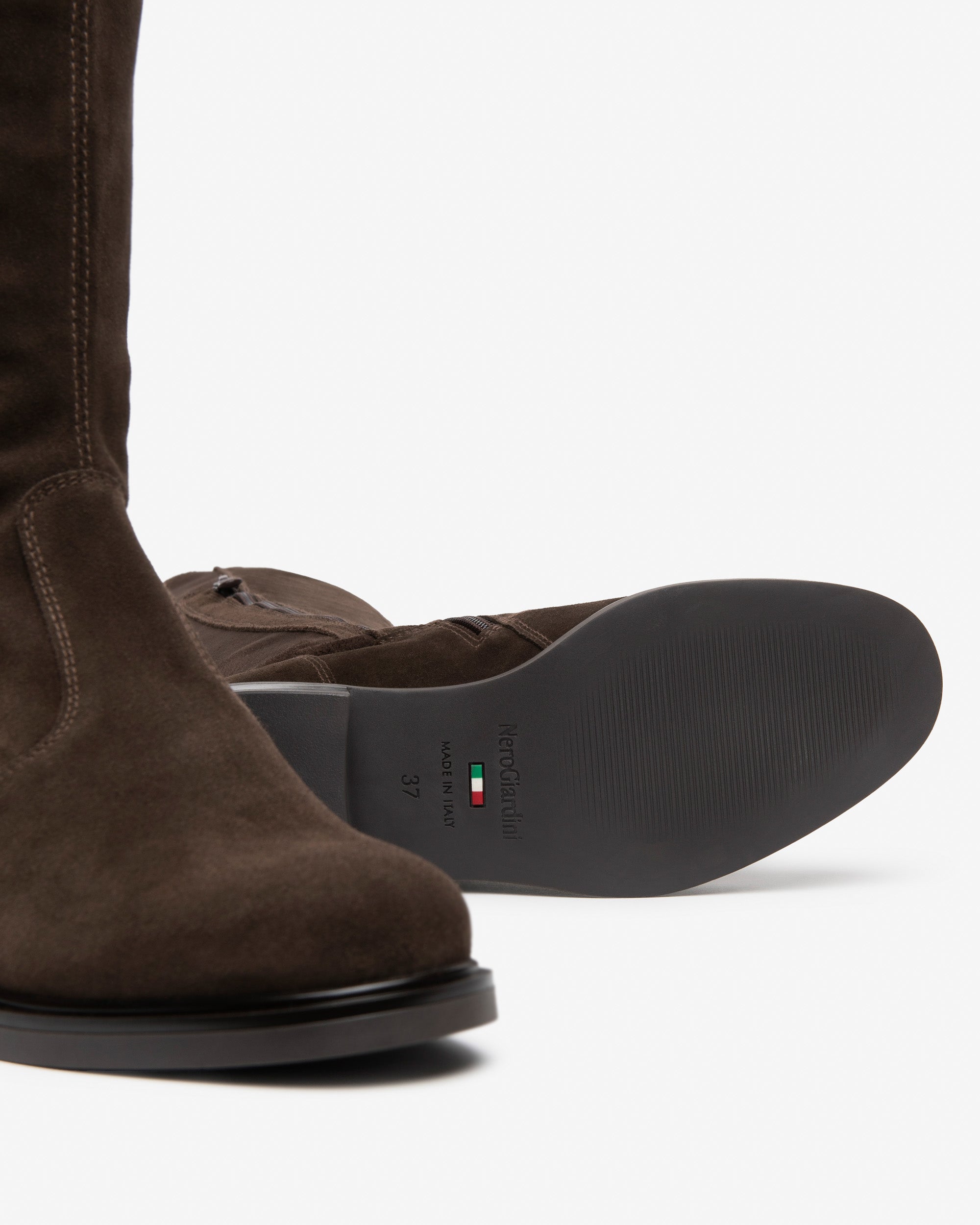 Nero Giardini Boots bottes daim femme tissu technique