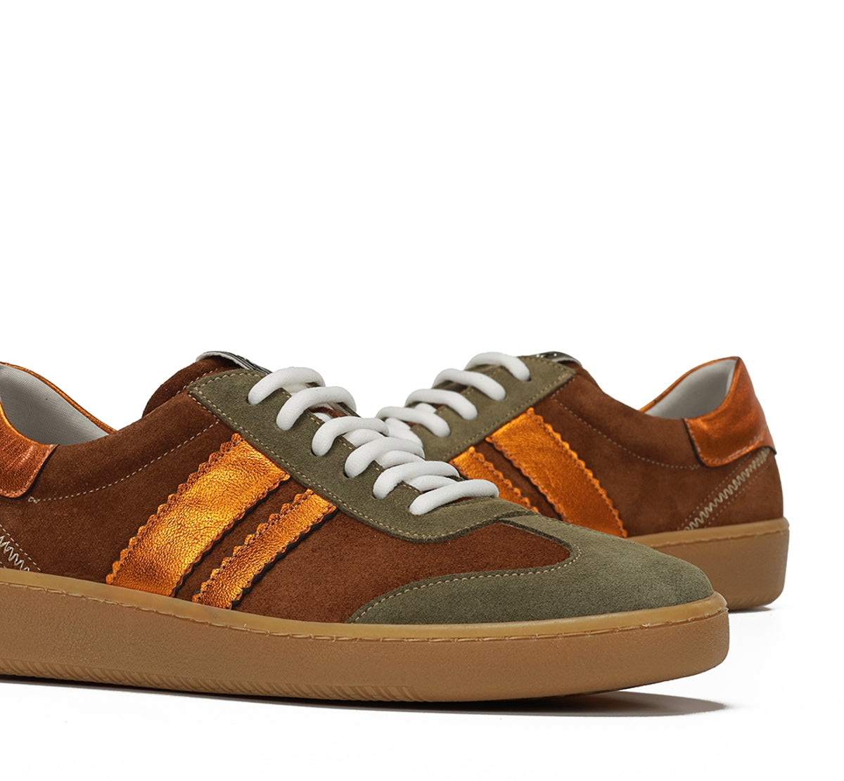 Dorking Lynn D9644 baskets femme vertes
