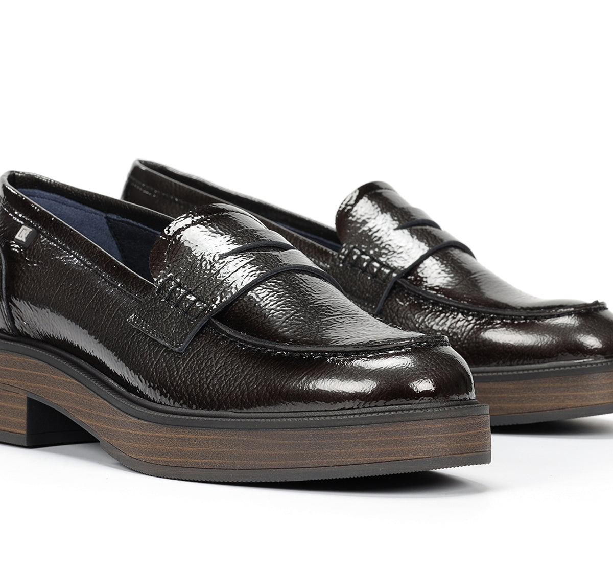 Dorking Idaly D9380 mocassin gris femme