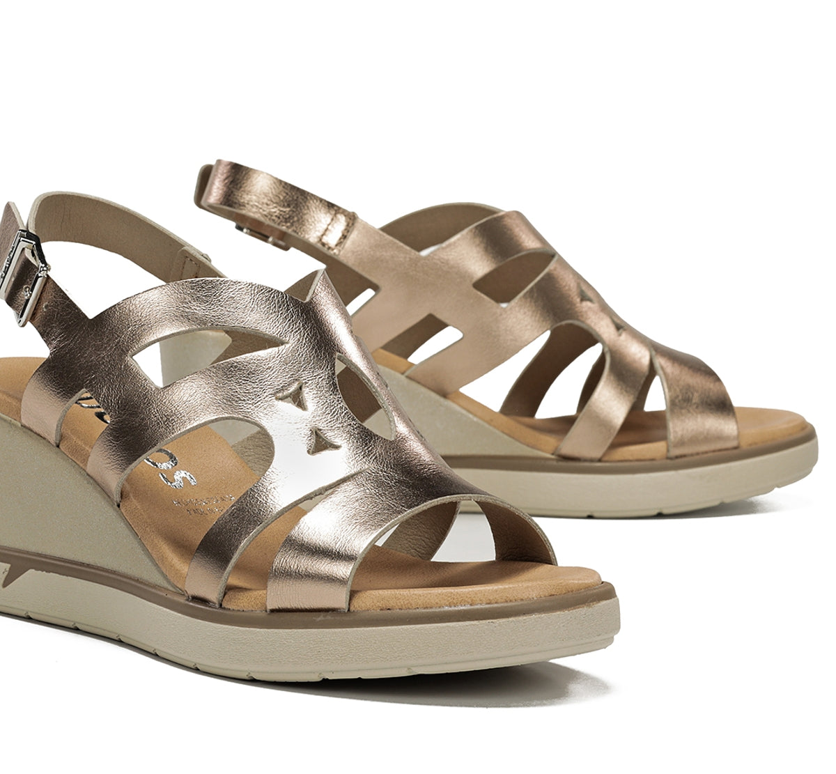 Fluchos Smash F1974 sandales doré femme