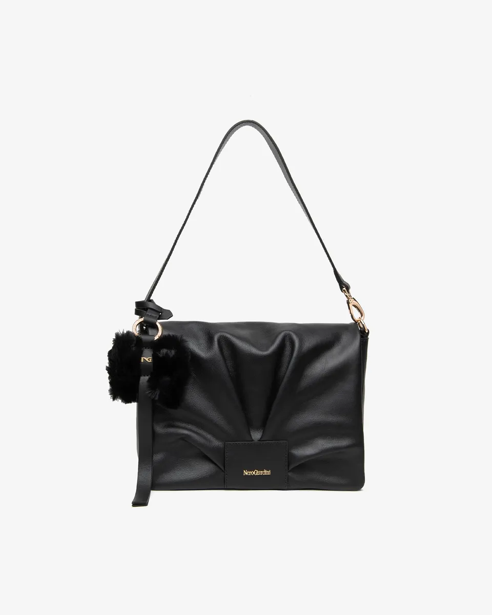 Nero Giardini Sac épaule femme cuir zip