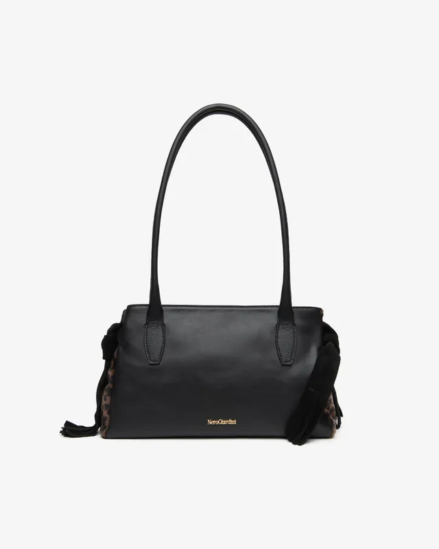 Nero Giardini Bags sac bowling cuir femme zippé