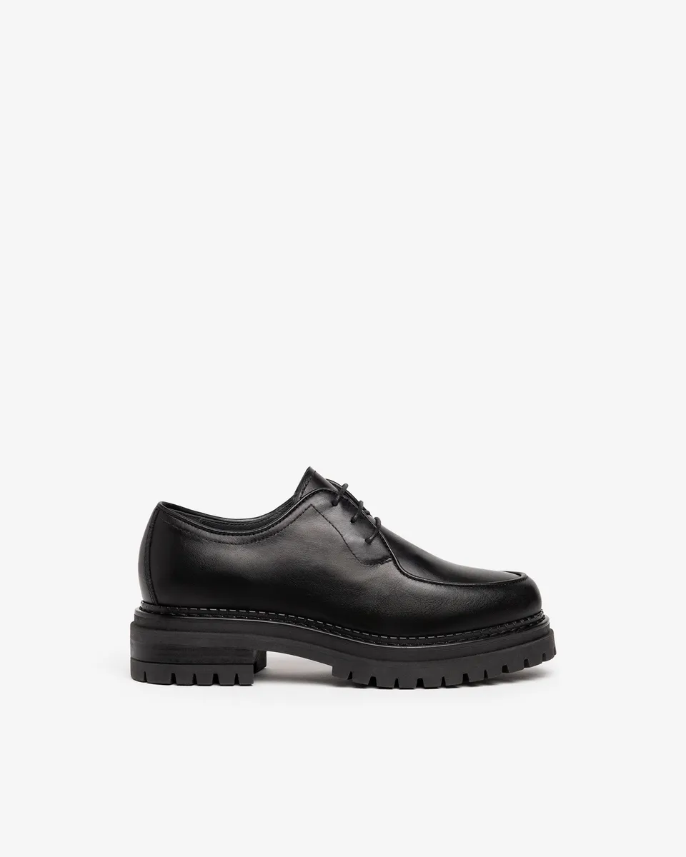 Nero Giardini Tie-up Derbies Femme Cuir à Lacets