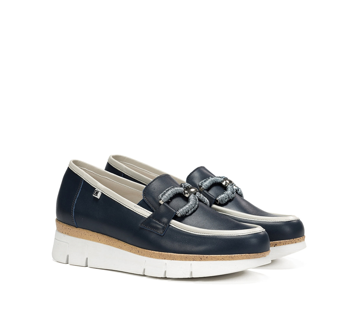 Dorking by Fluchos India D9298 Mocassins Bleu Femme