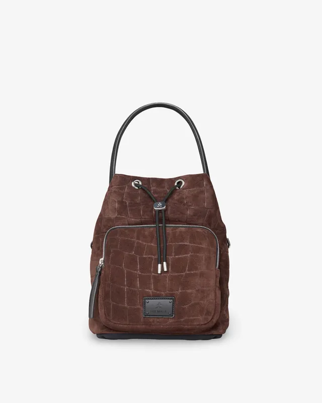 Premiata Mia 2182s sac à dos marron effet croco taille unique