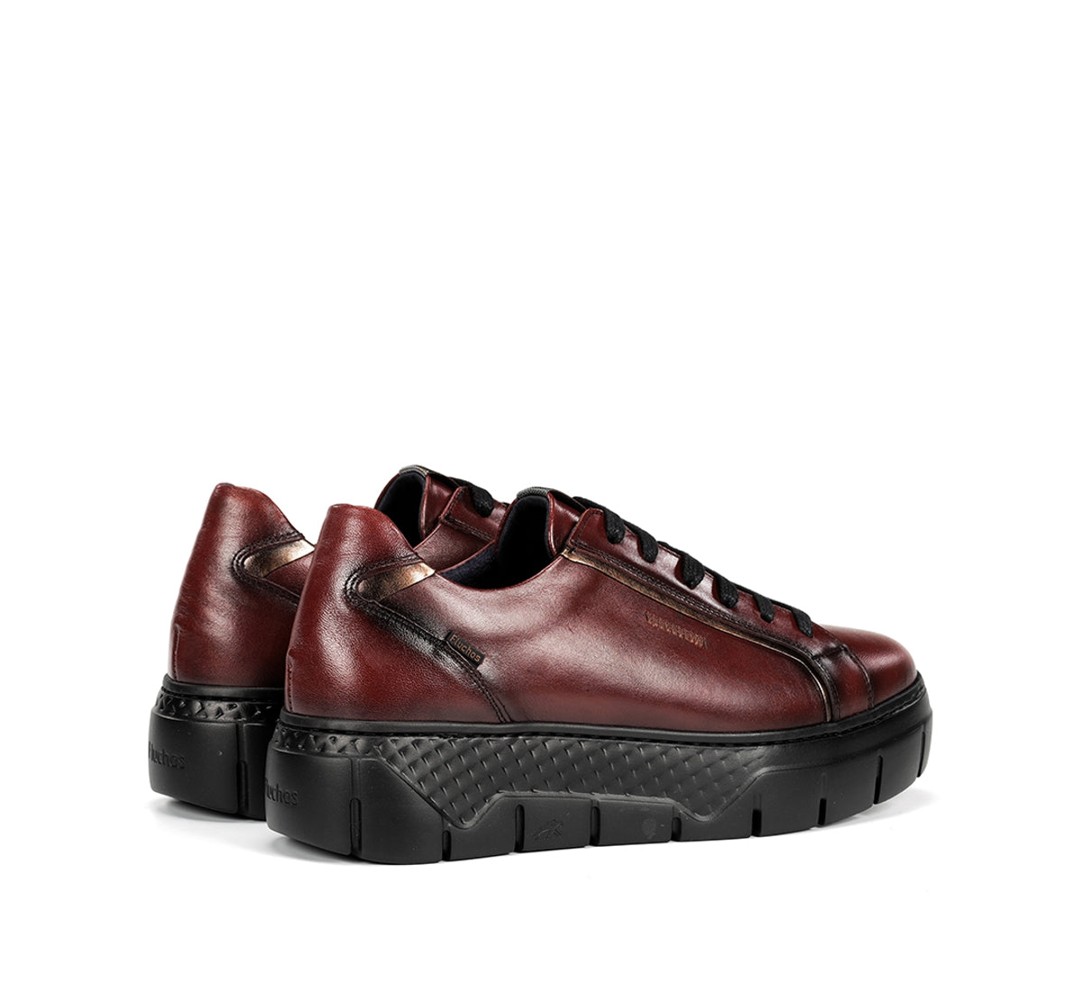 Fluchos Ilia F2305 baskets femme bordeaux confort