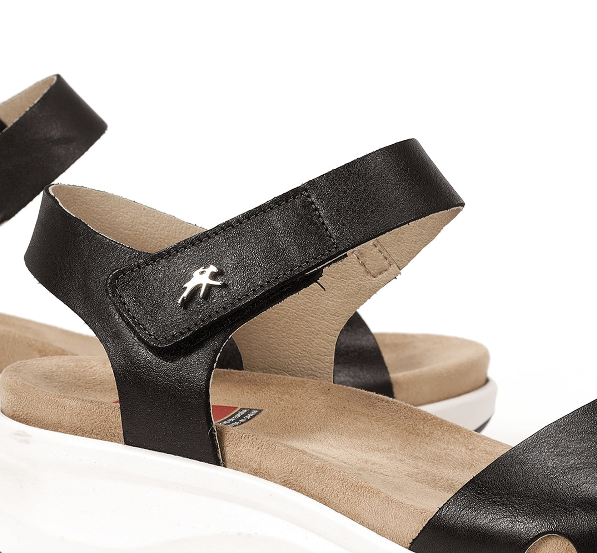 Fluchos Yagon F1475 sandale femme noire