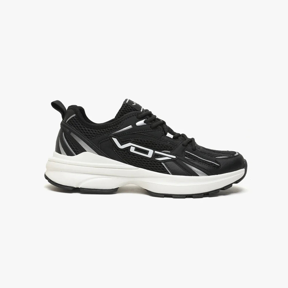 VO7 Street K Seven BLK Sneaker Chunky Noire Blanche
