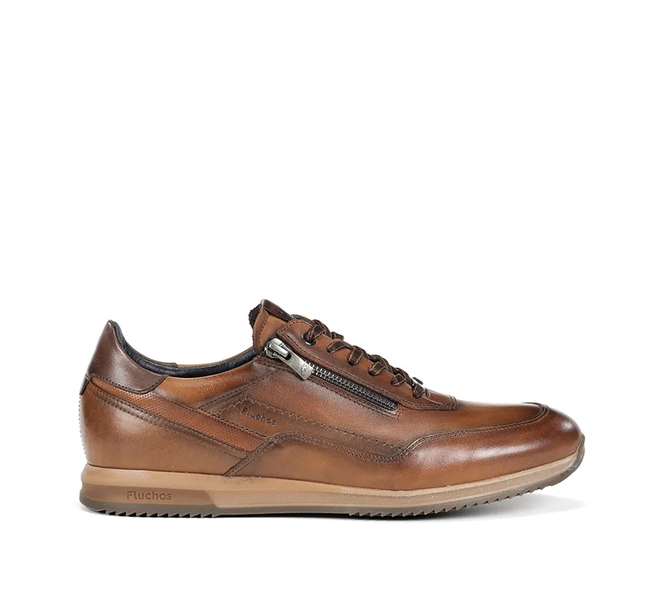 Fluchos Samir F2264 basket marron cuir homme