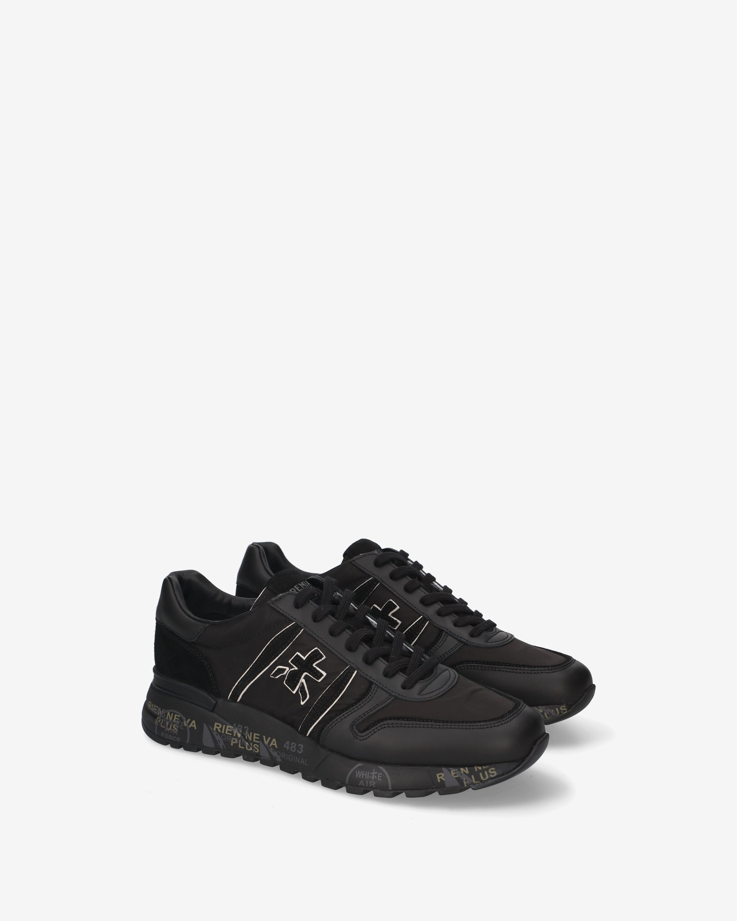 Premiata Lander 8655 sneakers cuir noir pointure 34-47