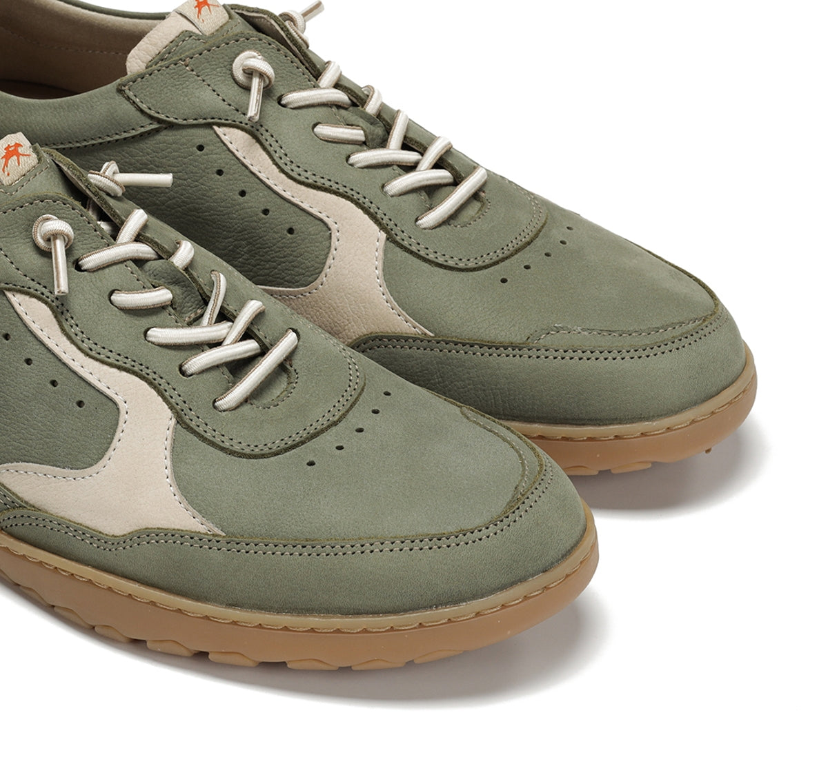 Fluchos Lenox F2239 baskets homme vert confort