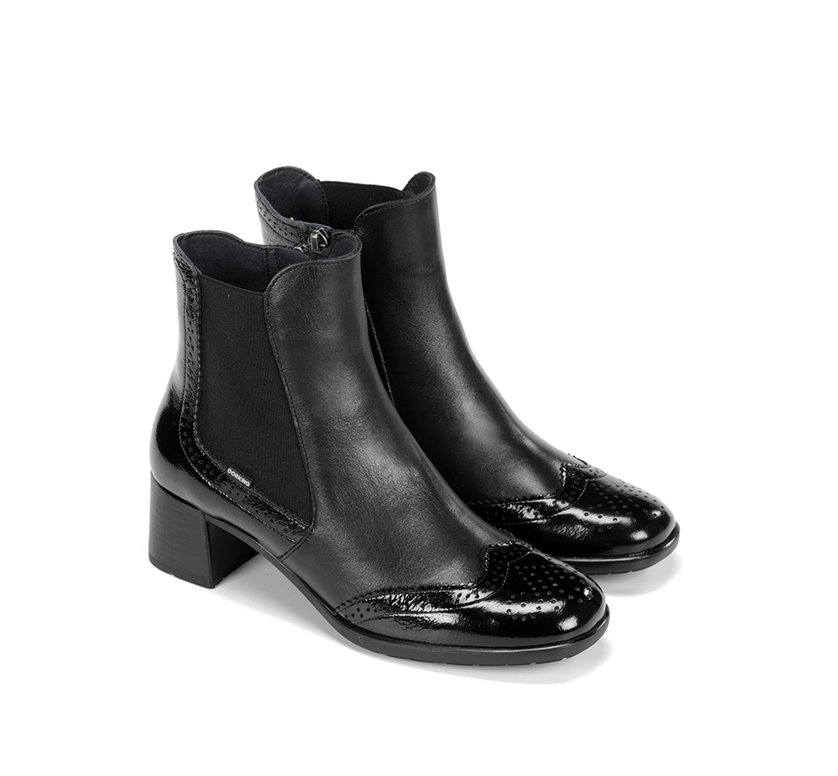 Dorking Ikia D9368 bottines femme noir