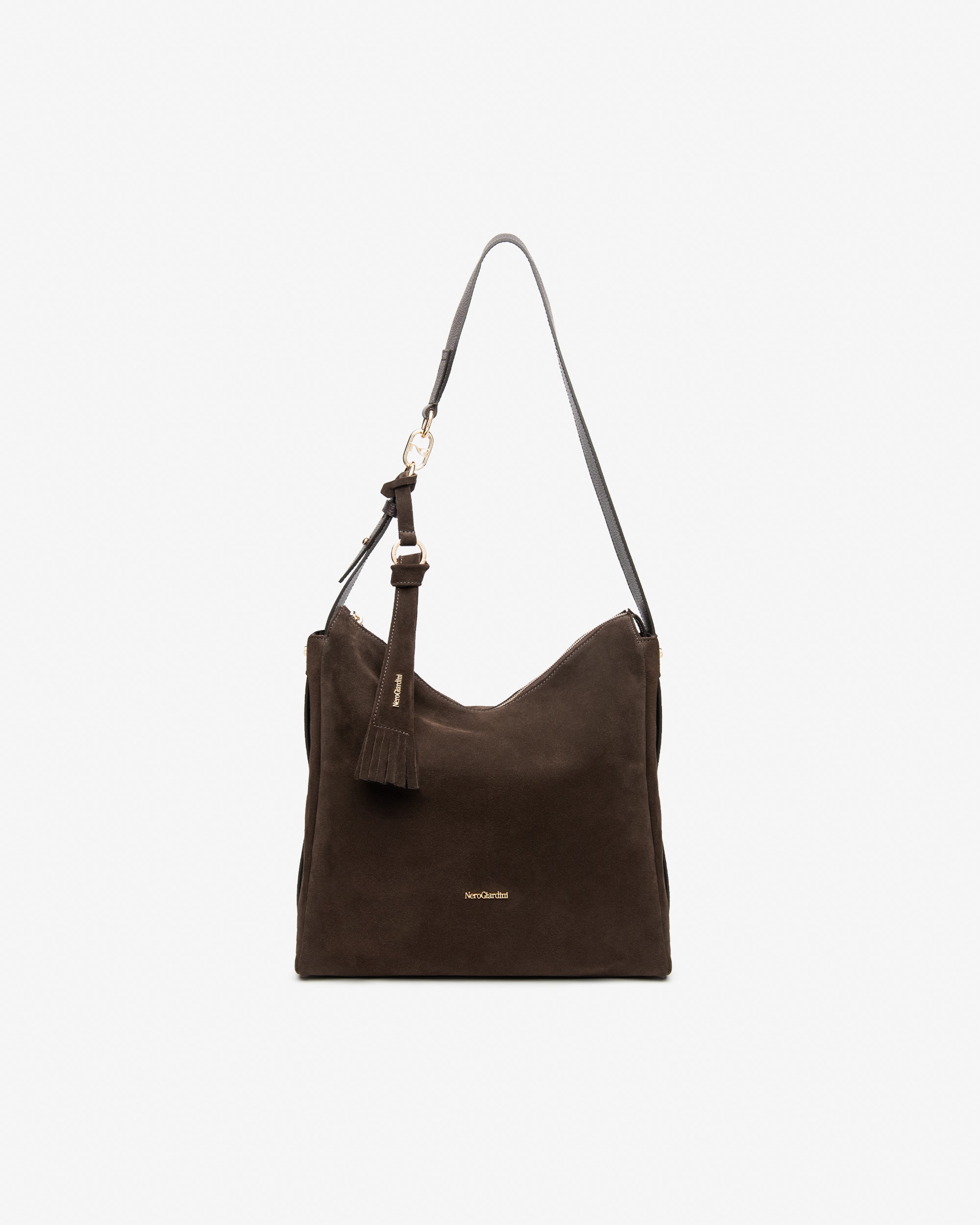 Nero Giardini Bags sac hobo femme suède doré taille unique
