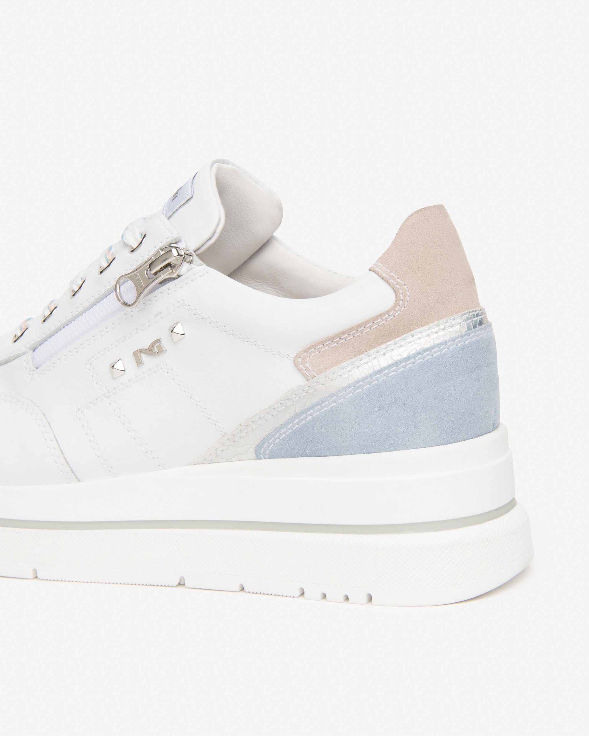 Nero Giardini Sneakers baskets cuir daim femme été
