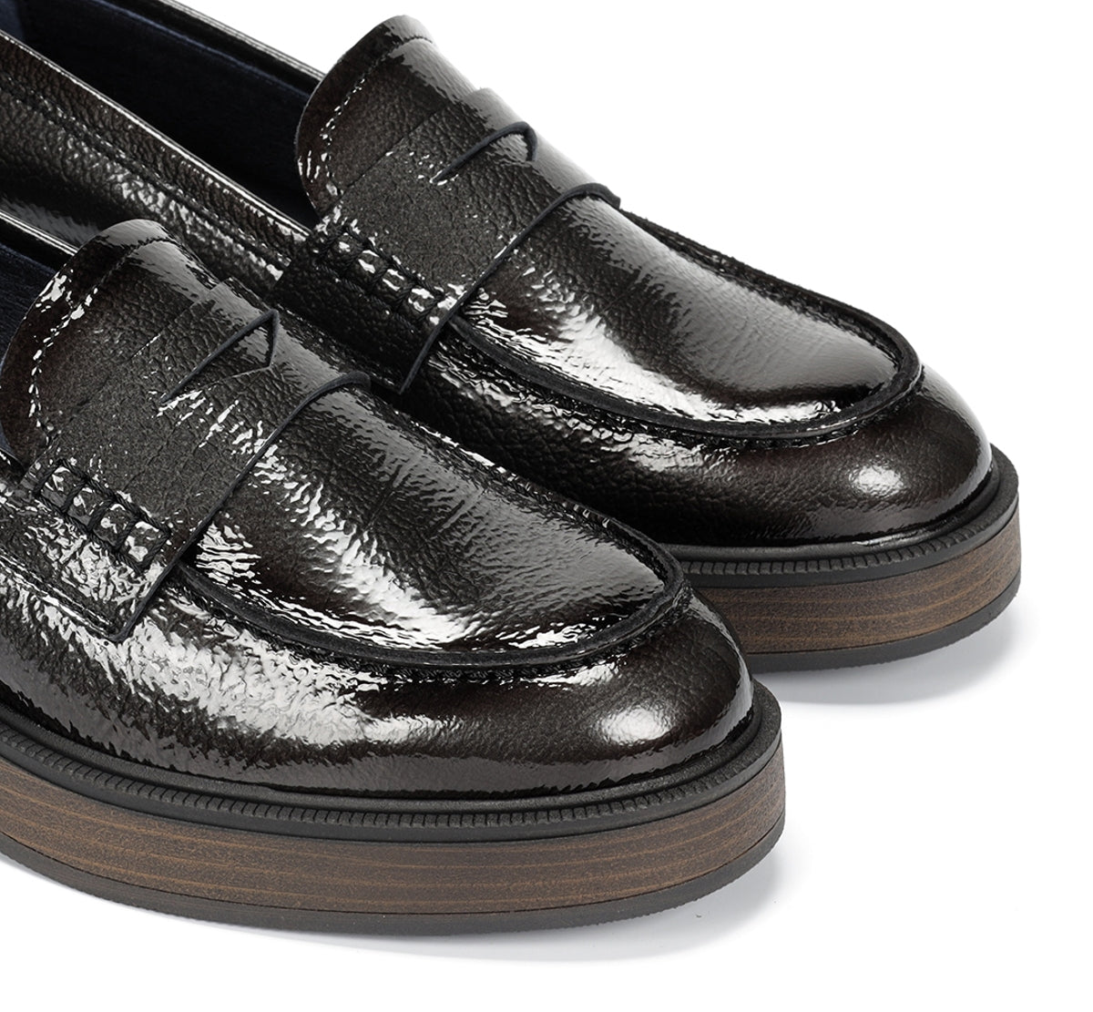 Dorking Idaly D9380 mocassin gris femme