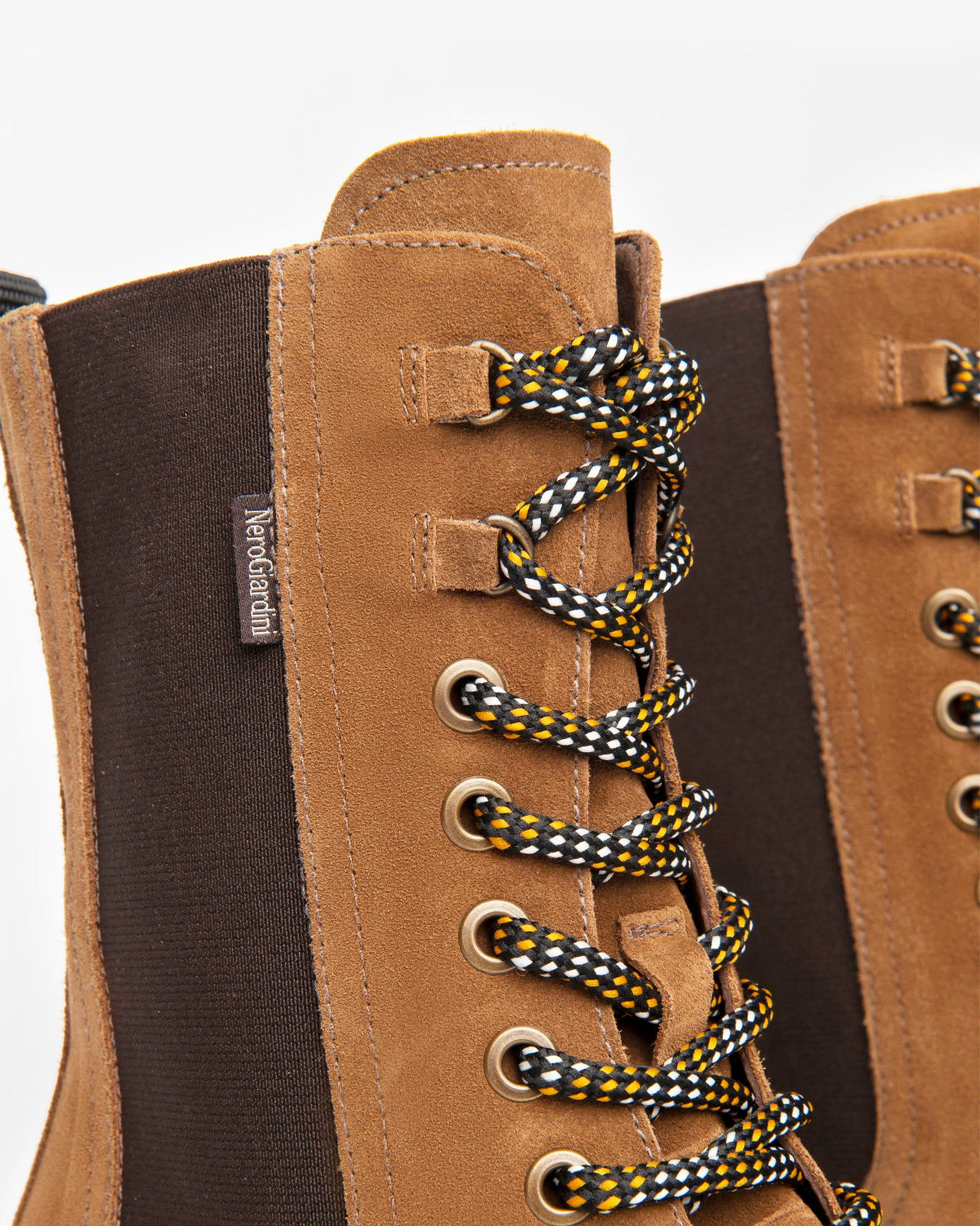 Nero Giardini Combat Boots rangers femme cuir