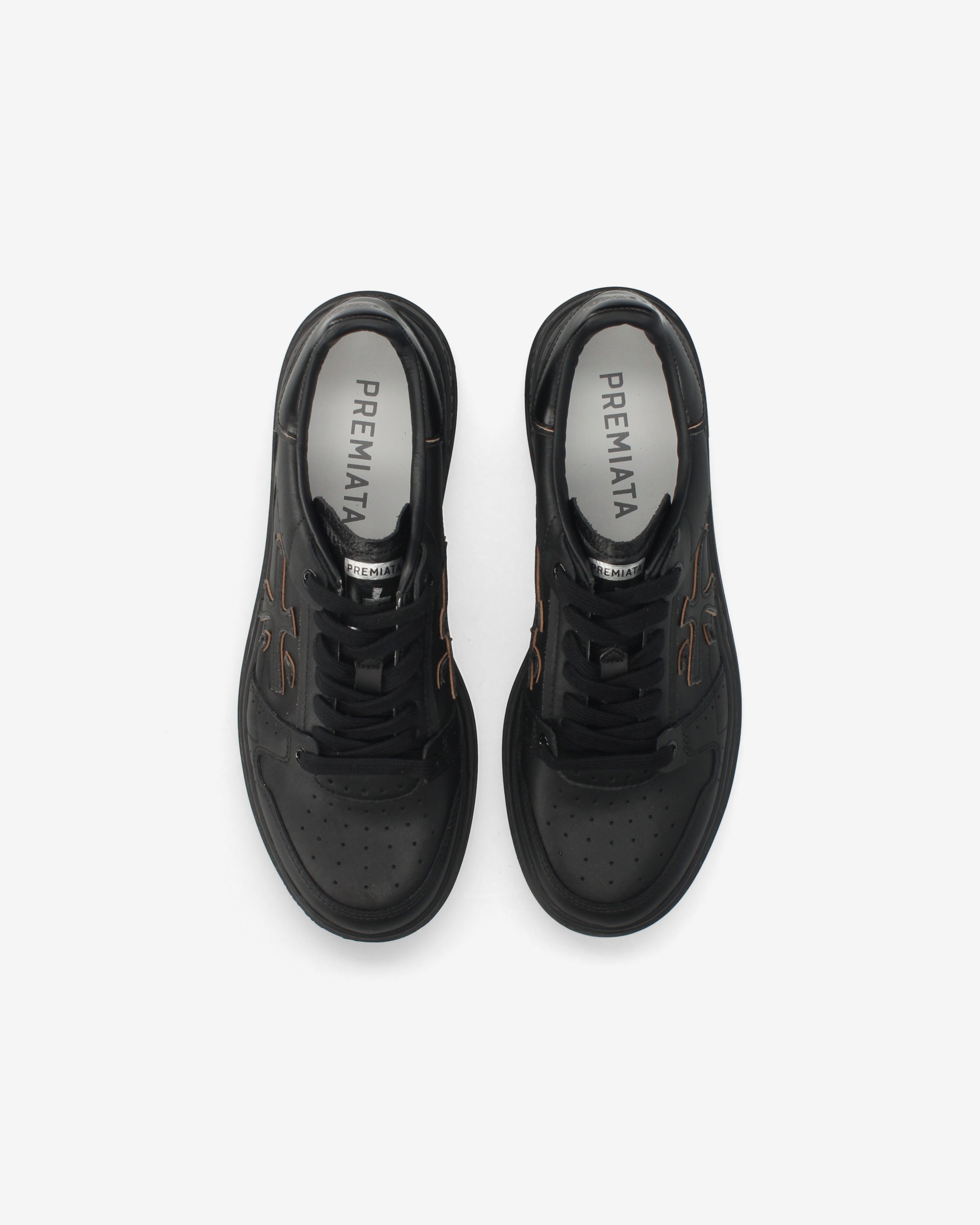 Premiata Quinn 8212 sneakers cuir noir homme