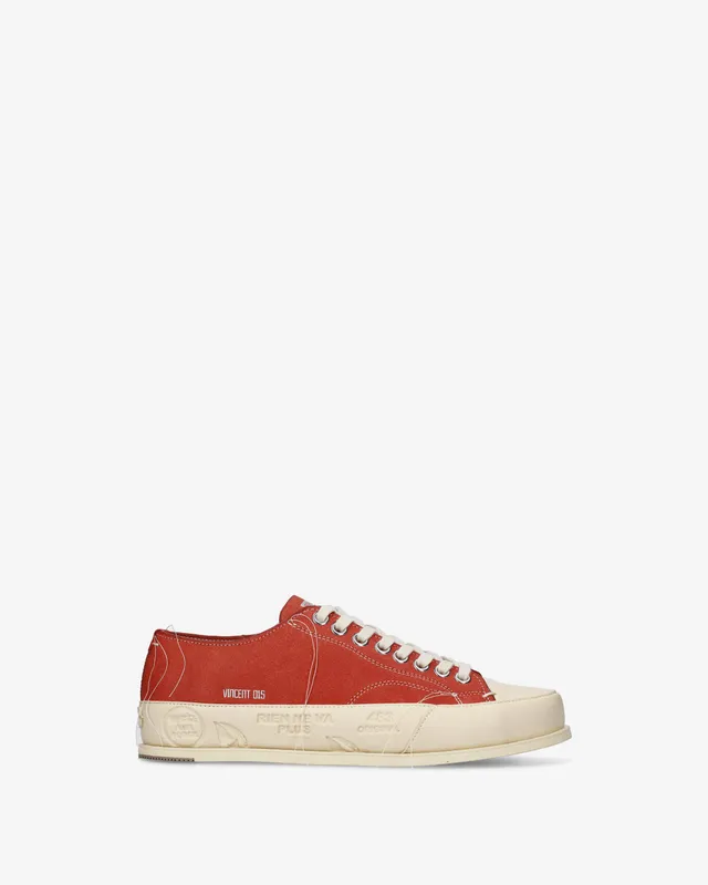 Premiata Vincent 015 baskets rouges suède 43
